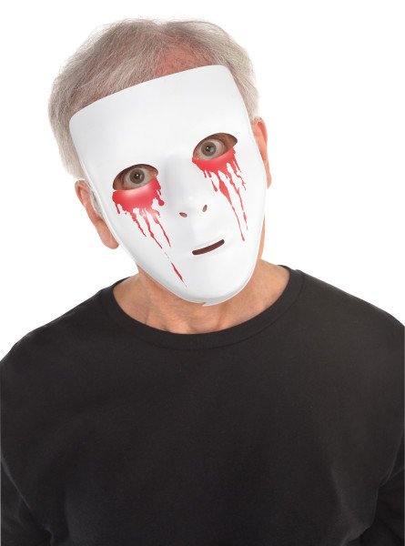 Maschera di Halloween di lacrime di sangue