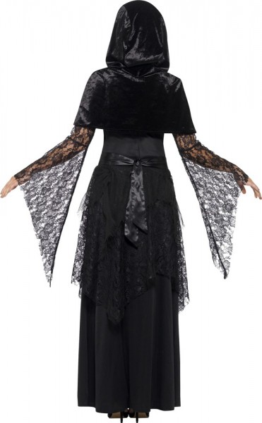 Costume de dames magicien noir hexa 3