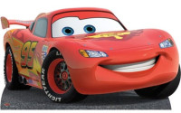 Cars Lightning McQueen supporto in cartone 1,5 m