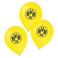 6 st BVB Dortmund ballonger 27,5 cm