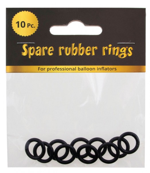 10 rubber sealing rings for helium regulator