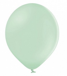 50 party star balloons pistachio 27cm