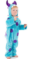 Blue mini monster kids costume