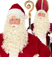 Anteprima: Parrucca di Babbo Natale set 4 pezzi