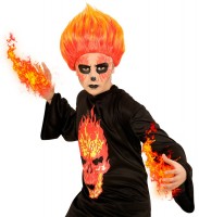 Preview: Flame wig for children
