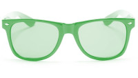 Retro Brille grün