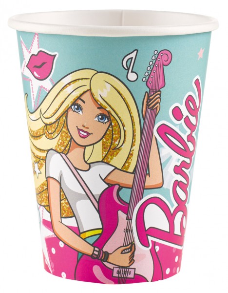 Superstar Barbie With Guitar Paper Cup 266 ml