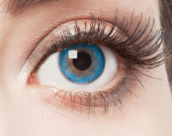 Aqua Blue 12-Monats-Kontaktlinse