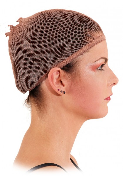 Brown hairnet for wigs