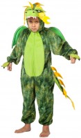 Preview: Children dragon costume green