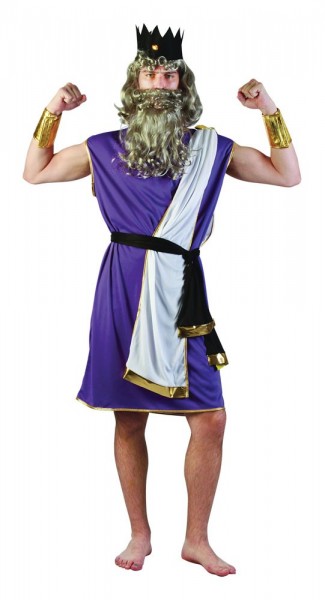 Disfraz de rey Polimedes antiguo