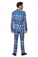 Suitmeister Blazer Christmas Blue Nordic