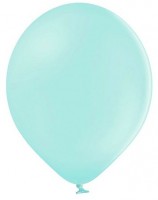 Preview: 100 party star balloons mint turquoise 27cm