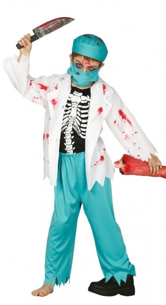 Dr. Andix zombie børn kostum