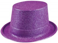 Vista previa: Sombrero de copa de fiesta morado