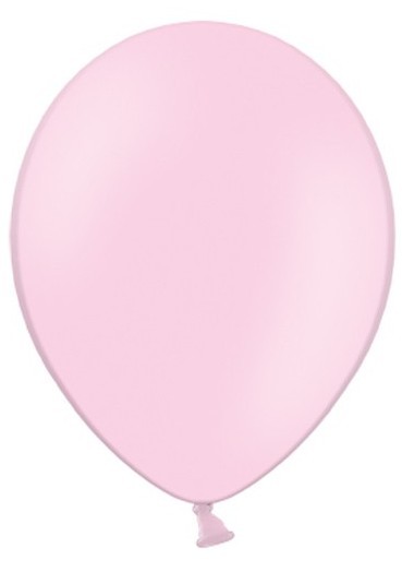 100 party star balloons light pink 30cm