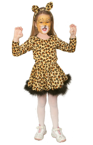 Leoparden Prinzessin Kinderkostüm