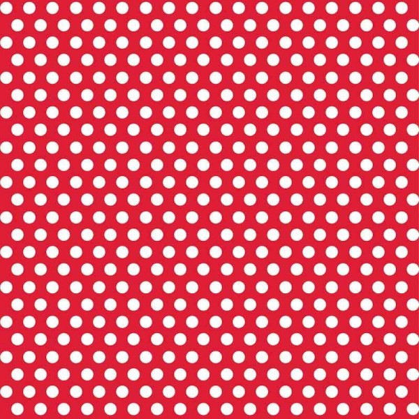 Wrapping paper Tiana Red Dotted 76 x 152cm 2