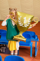 Vorschau: Platz 1 Siegerpokal Folienballon 64 x 61cm