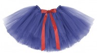 Preview: Blue tutu navy with bow 25 x 50cm