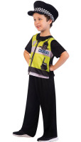Oversigt: Genbrugt politibetjent kostume til børn