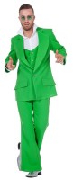 Zielony kostium na imprezę disco z lat 70