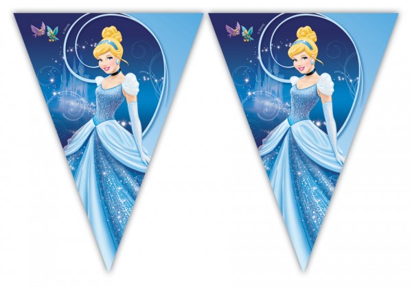Cinderella's fairytale night pennant chain 3m
