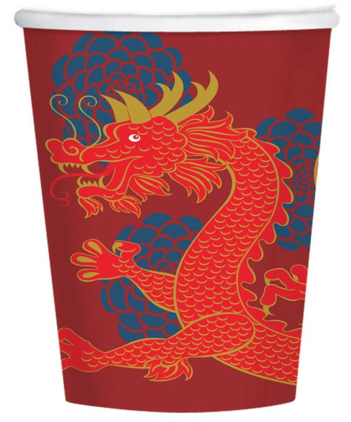 6 Lunar New Year Chunjie paper cups