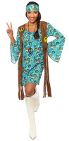 Vista previa: Disfraz de niña hippie para mujer Stella