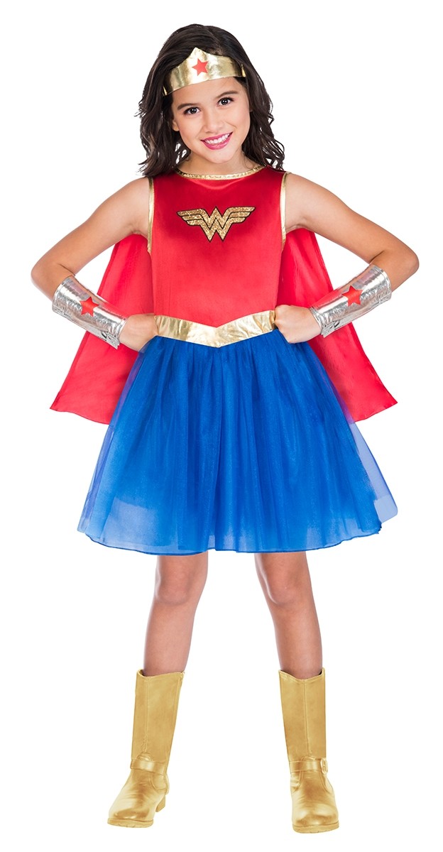 Acquista Donna mascotte supereroe. Mascotte Wonder Woman in