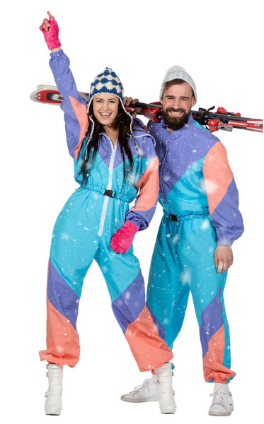 Retro Ski Anzug für Damen 4