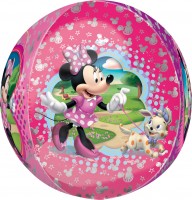 Ballon Minnies roze wereld