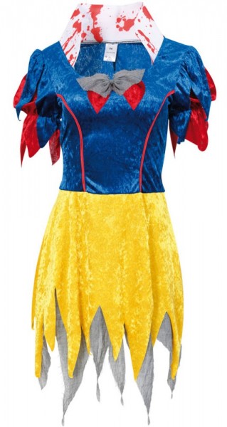 Creepy fairy tale undead Snow White ladies costume 3