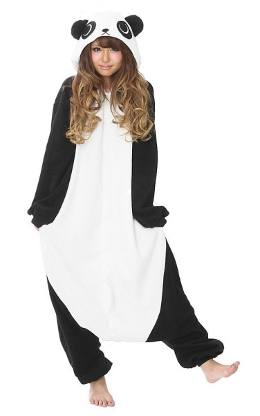 Costume de panda Kigurumi unisexe