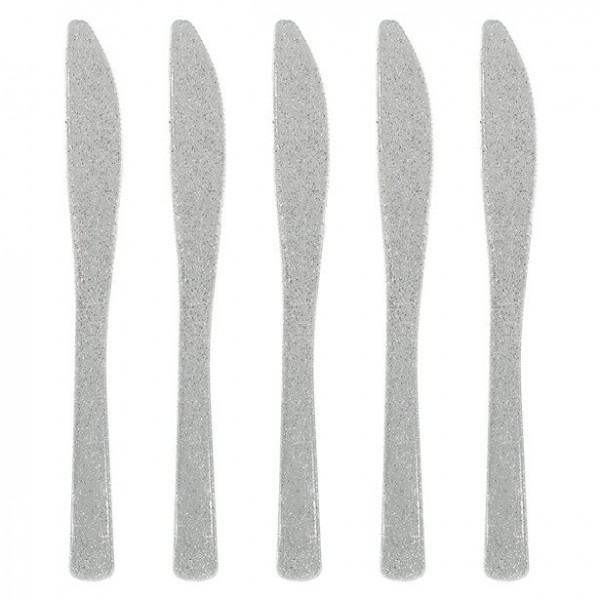 48 sølvglitterende premiumknive Constance
