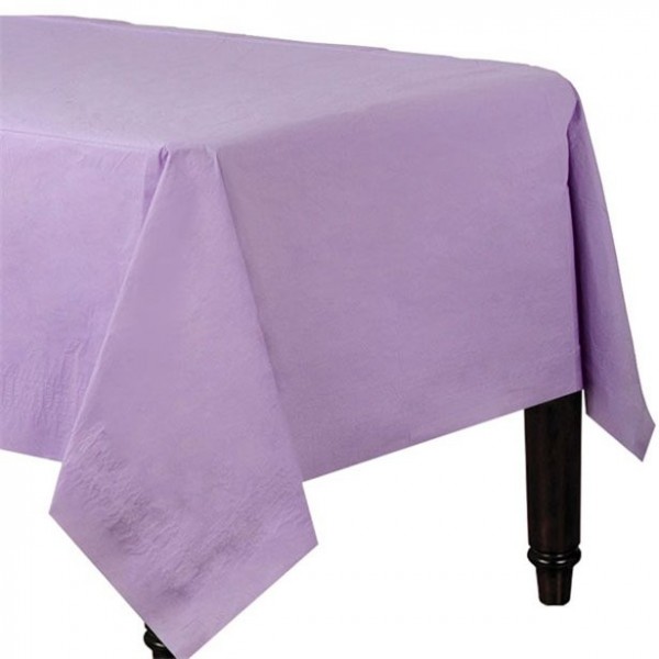 Paper tablecloth in purple 1.4 mx 2.8 m
