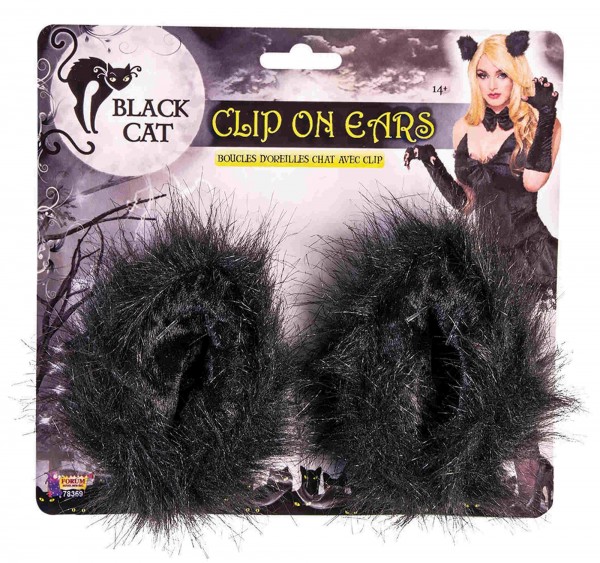 Orecchie Cat Fluffy Con Clip