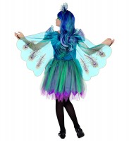 Oversigt: Ædel påfugl kostume Leliana til piger