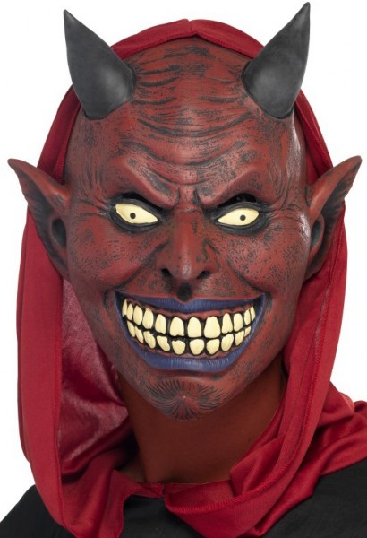 Creepy devil mask Lucifer