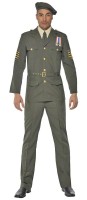 Vorschau: Militärisches Offiziers Kostüm Für Herren