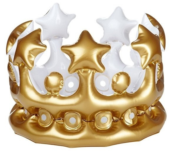 Aufblasbare Krone Rupert 30cm