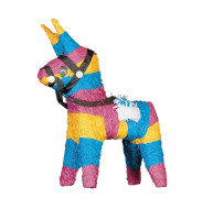 Colorful donkey birthday party pinata 40cm