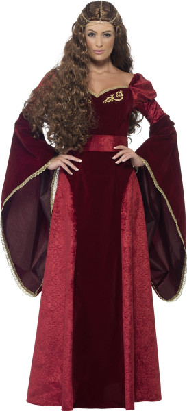 Middeleeuwse koningin jurk