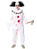 Psycho Horror Clown Kostüm für Herren