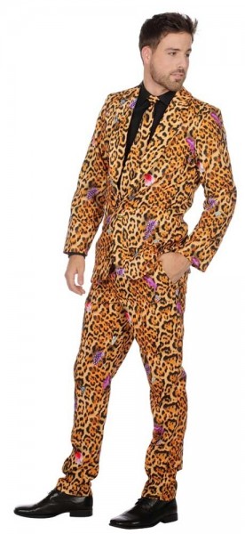 Kostium imprezowy Leopard dla mężczyzn Deluxe 3