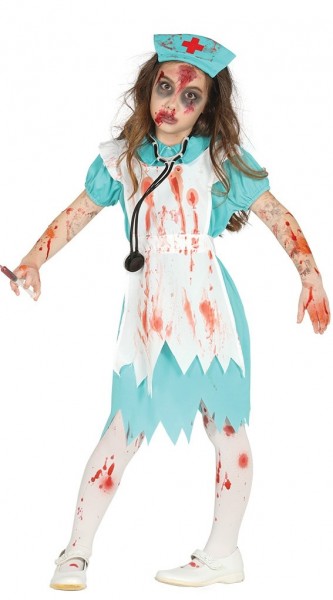 Horror nurse Lena child costume