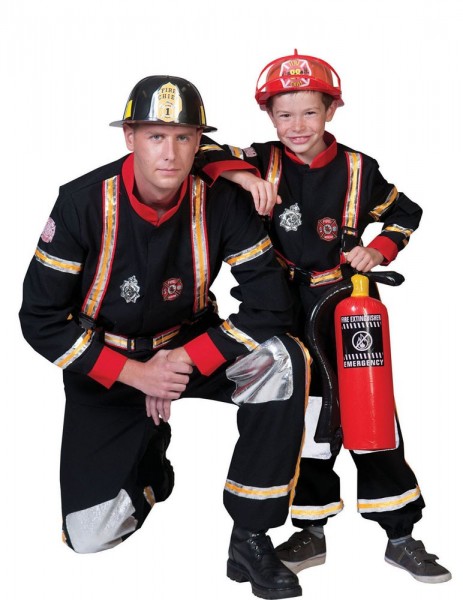 Disfraz de bombero Vincent para niño 2