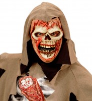 Oversigt: Skin and Bones zombie maske