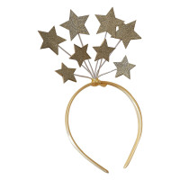 Preview: Star headband for girls gold