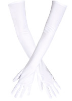 Preview: Gloves for women long white